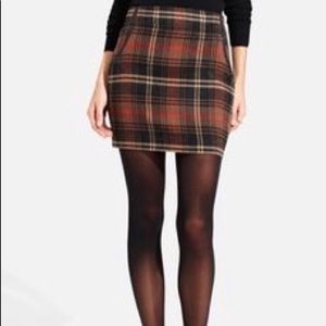 The Limited Plaid Skirt